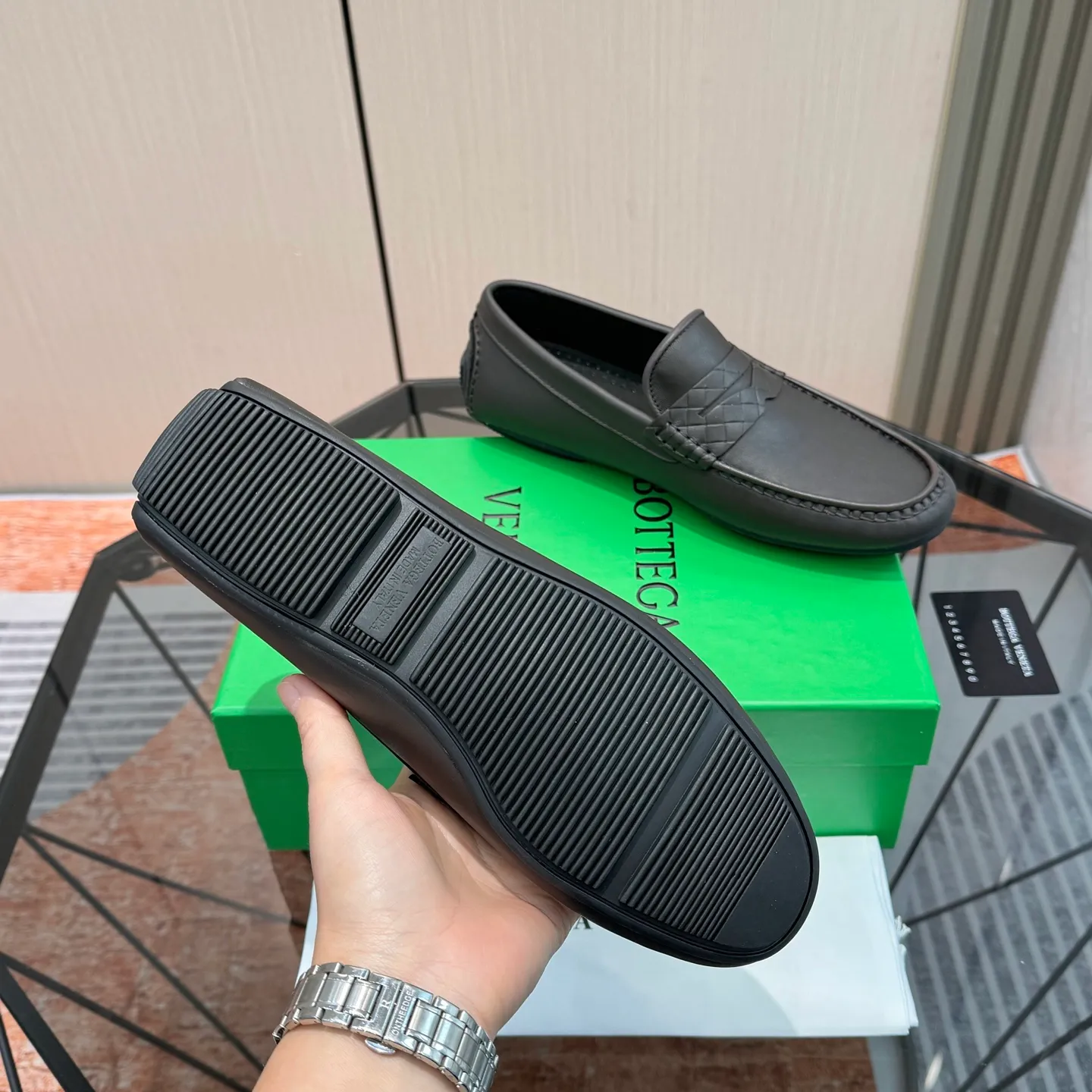 Men's shoes 💰560 [Botte* Venetta (BV)] Official website synchronization, high-end quality! 38-45